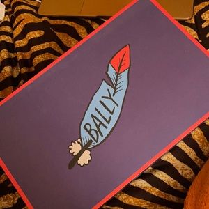 Bally Henrika Day Print Lamb Printed Shoes